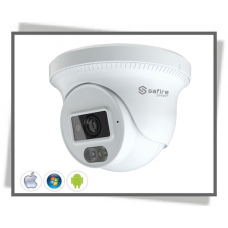 4Megapixel Ultra HD Safire Smart Turret IP camera range B1 | Focal Length 2.8mm | IR 20m | Advanced Motion Detection | Microphone | Weatherproof IP67